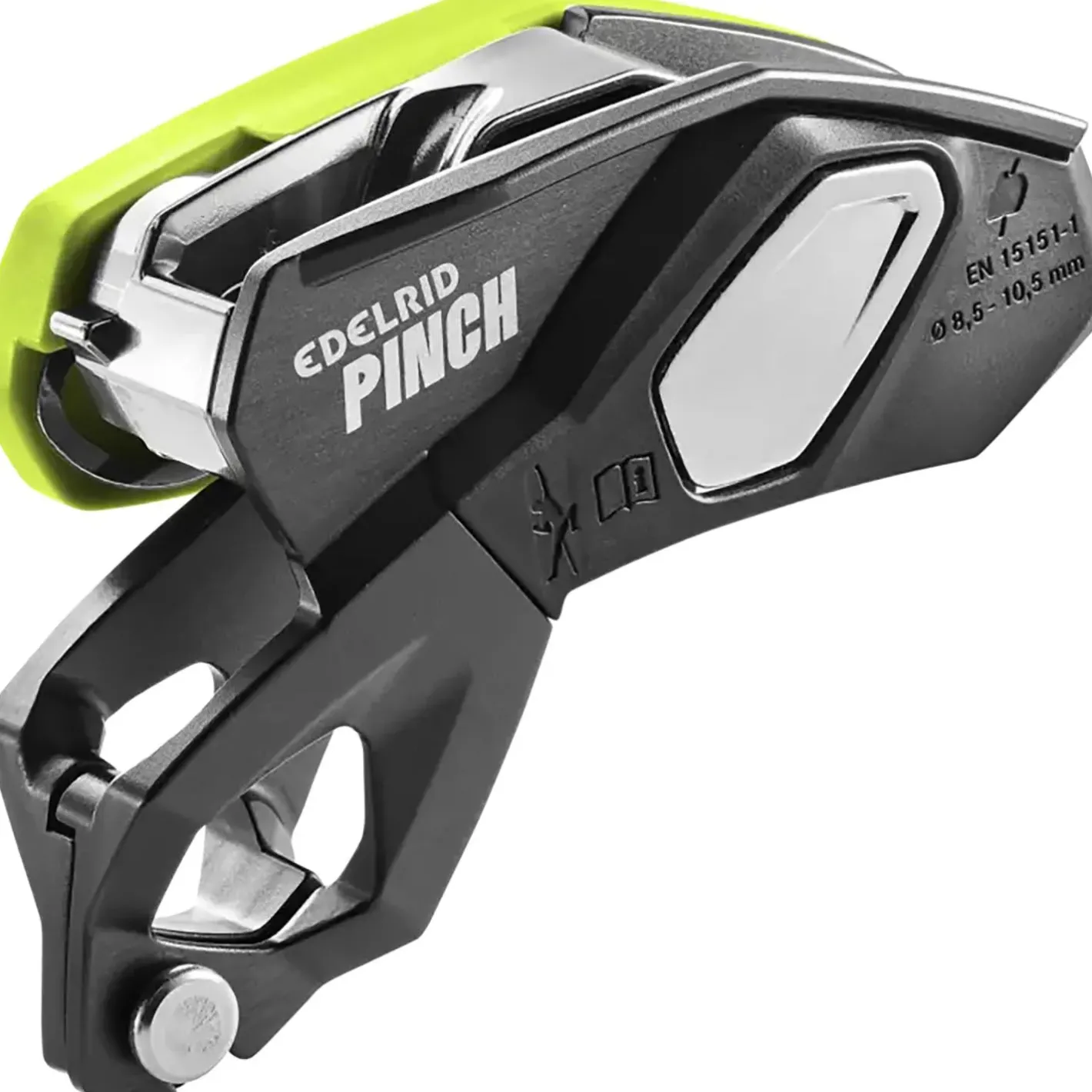 Edelrid Bremser<Pinch Grøn (ANTHRACITE/OASIS)