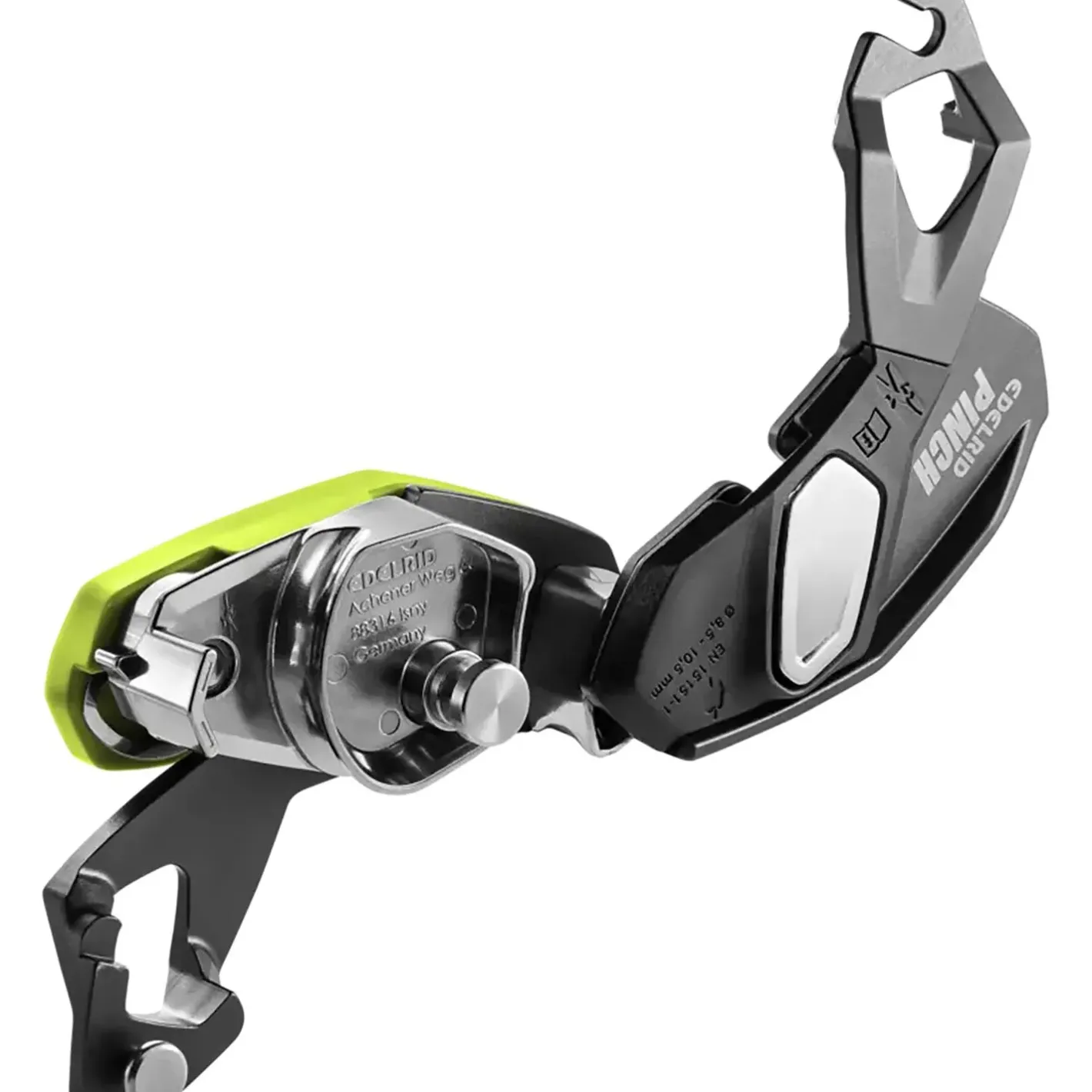Edelrid Bremser<Pinch Grøn (ANTHRACITE/OASIS)