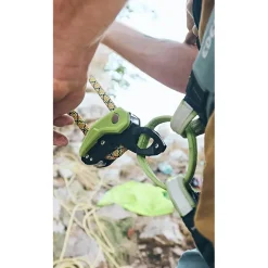 Edelrid Bremser<Pinch Grøn (ANTHRACITE/OASIS)