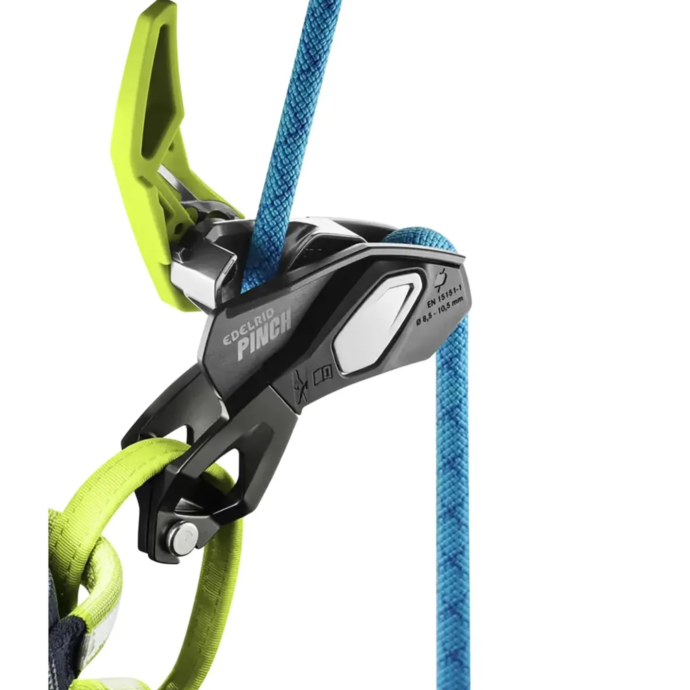 Edelrid Bremser<Pinch Grøn (ANTHRACITE/OASIS)