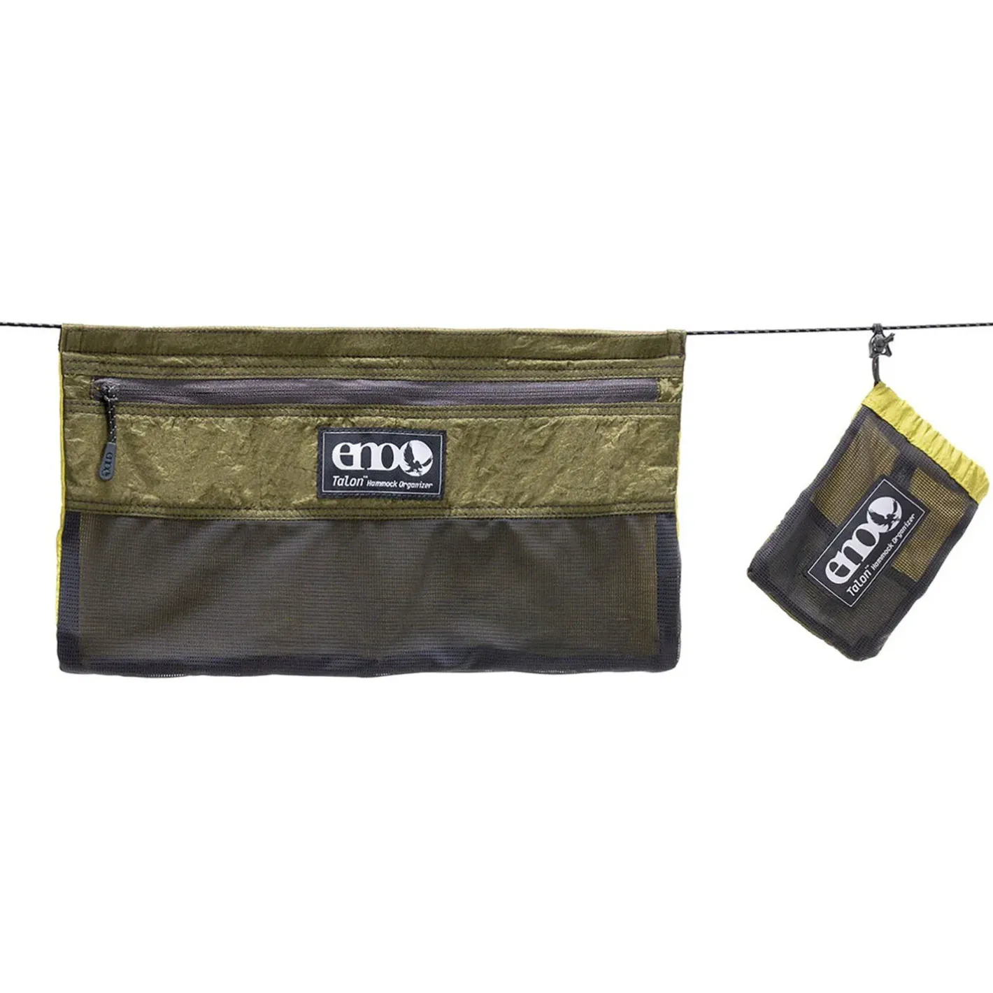 ENO Hængekøjetilbehør<Talon Hammock Organizer Grøn (MELON/OLIVE)