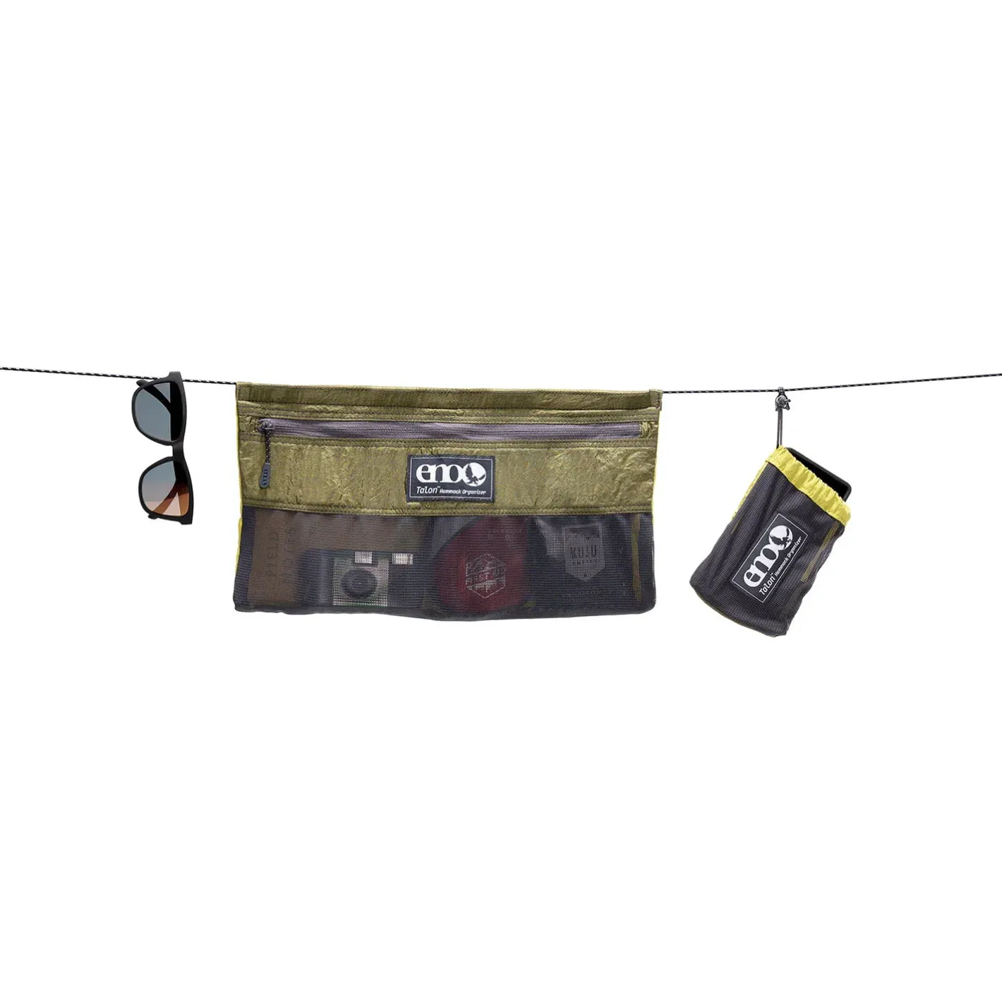 ENO Hængekøjetilbehør<Talon Hammock Organizer Grøn (MELON/OLIVE)