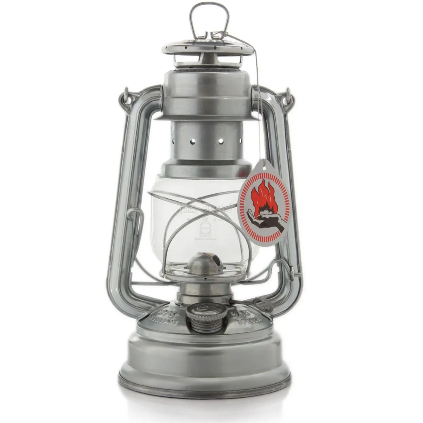 Feuerhand Udstyr Til Bålmad|Flagermuselygter Og Lanterner<Storm Lantern Galvanized Grå (GALVANIZED)