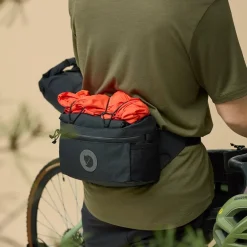 Fjällräven Cykeludstyr<Hoja Expandable Hip Pack Sort (BLACK/550)