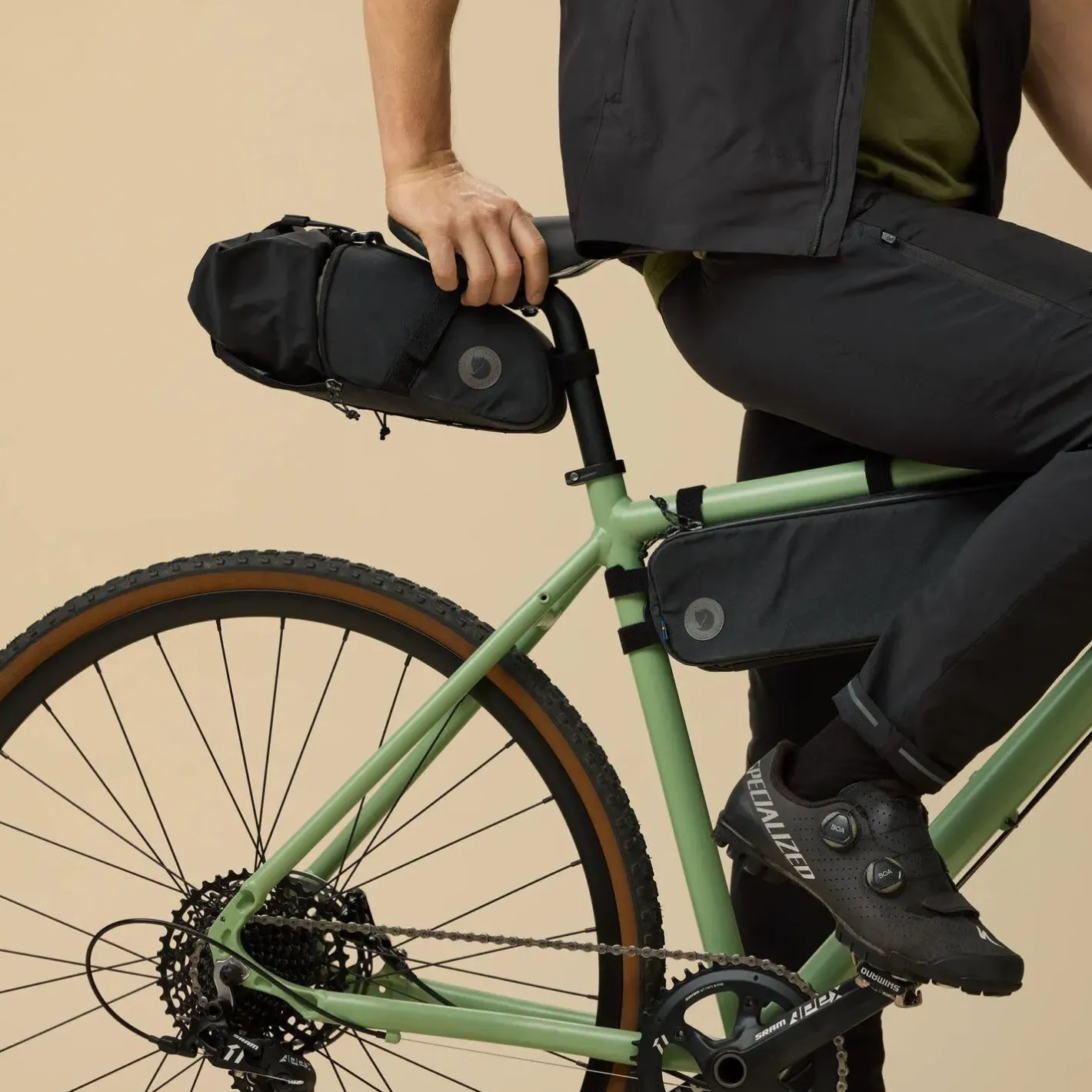 Fjällräven Cykeludstyr<Hoja Seatbag Sort (BLACK/550)
