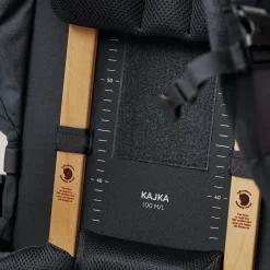 Et Grønnere Valg Vandrerygsække<Fjällräven Kajka 100 Sort (COAL BLACK/037)