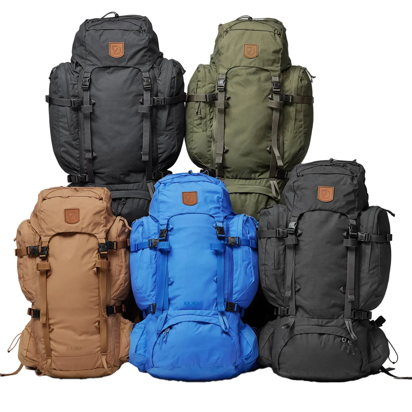 Et Grønnere Valg Vandrerygsække<Fjällräven Kajka 65 S/M Blå (UN BLUE/525)