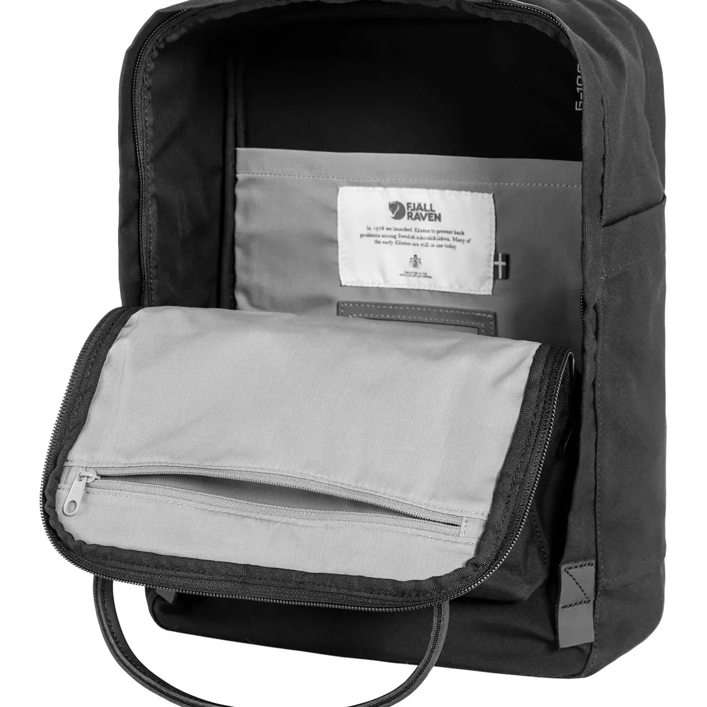 Et Grønnere Valg Små Rygsække<Fjällräven Kånken No. 2 Black Laptop 15 Sort (BLACK/550)
