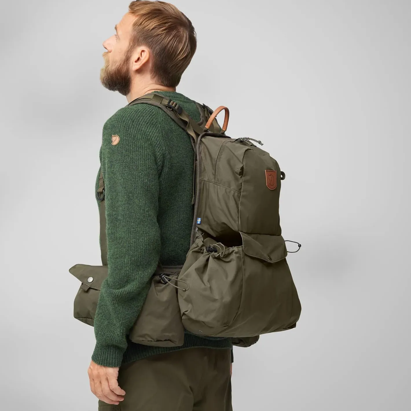 Et Grønnere Valg Små Rygsække<Fjällräven Lappland Vest Pack Grøn (DARK OLIVE/633)