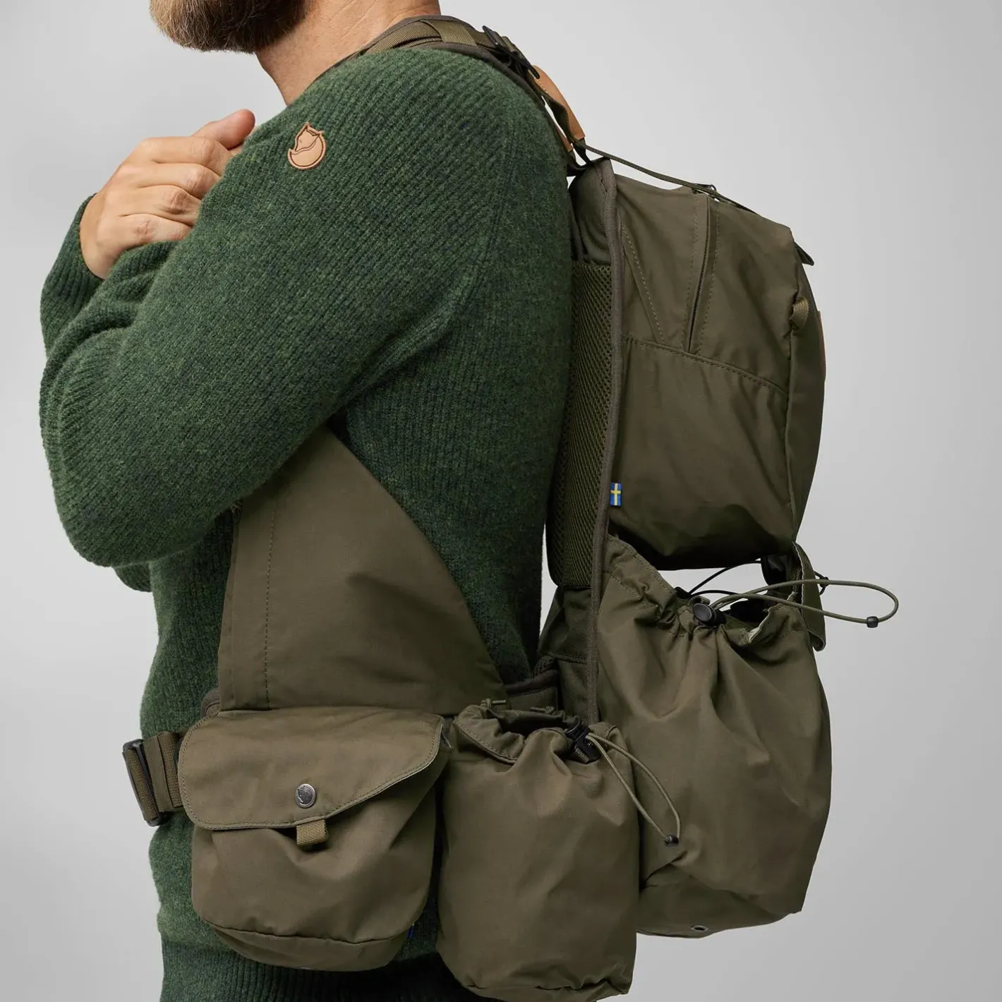 Et Grønnere Valg Små Rygsække<Fjällräven Lappland Vest Pack Grøn (DARK OLIVE/633)