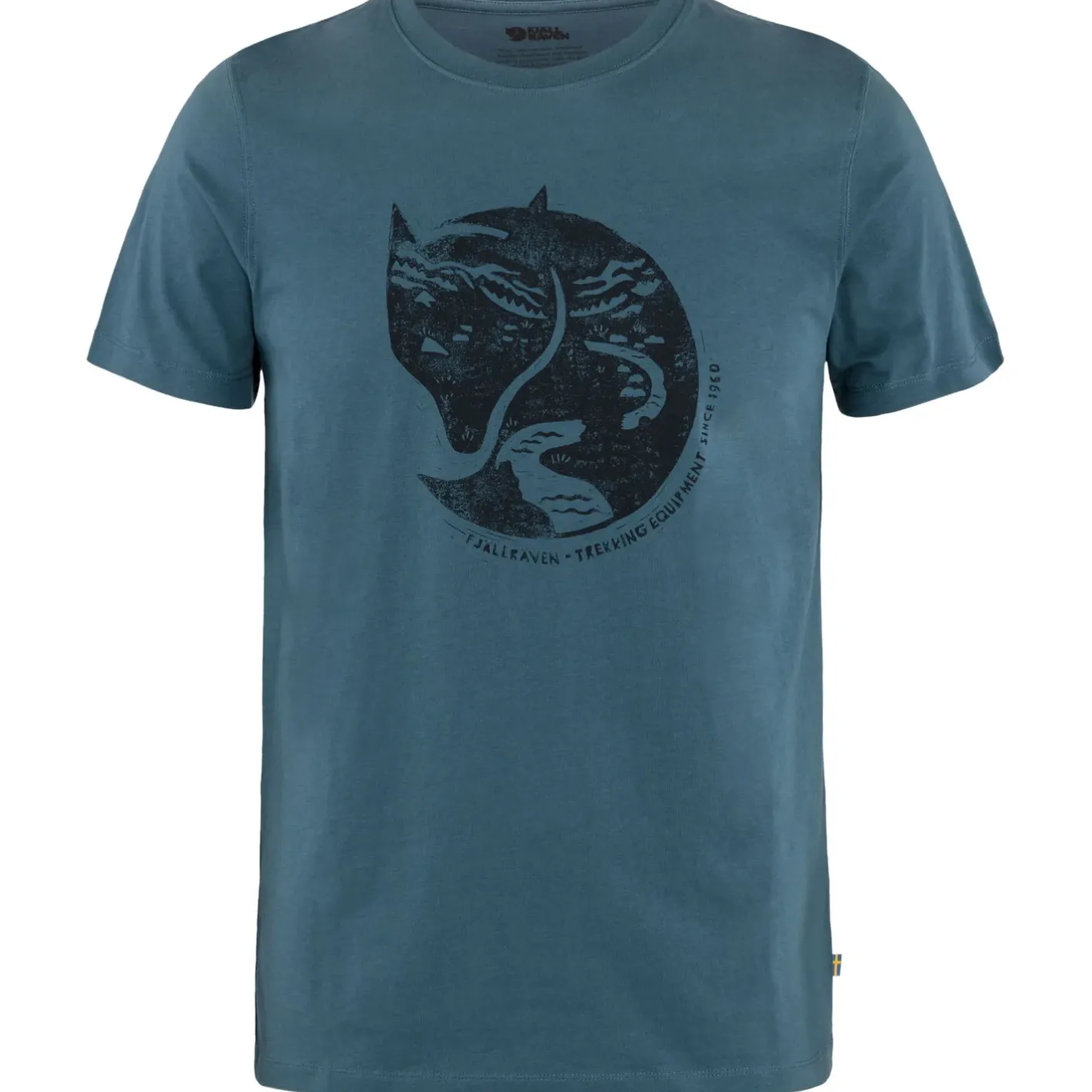 Et Grønnere Valg T-Shirts<Fjällräven Mens Arctic Fox T-shirt