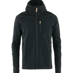 Fjällräven Fleece- Og Uldtrøjer<Mens Keb Fleece Hoodie S2018 model Sort (BLACK/550)