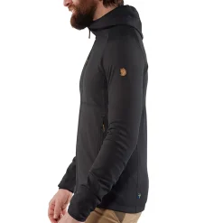 Fjällräven Fleece- Og Uldtrøjer<Mens Keb Fleece Hoodie S2018 model Sort (BLACK/550)