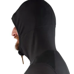 Fjällräven Fleece- Og Uldtrøjer<Mens Keb Fleece Hoodie S2018 model Sort (BLACK/550)