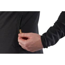 Fjällräven Fleece- Og Uldtrøjer<Mens Keb Fleece Hoodie S2018 model Sort (BLACK/550)