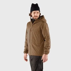 Et Grønnere Valg Varme Jakker<Fjällräven Mens Keb Wool Padded Jacket Brun (TIMBER BROWN/248)
