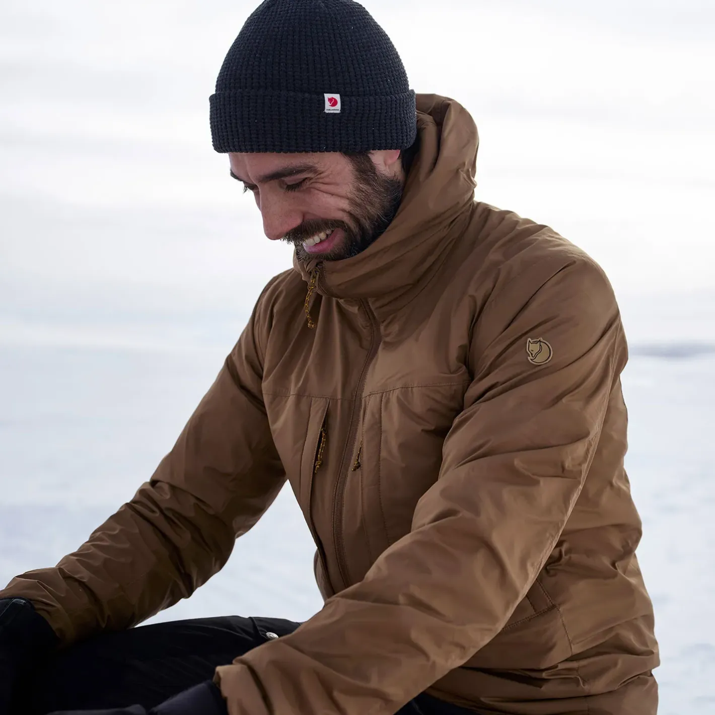 Et Grønnere Valg Varme Jakker<Fjällräven Mens Keb Wool Padded Jacket Brun (TIMBER BROWN/248)