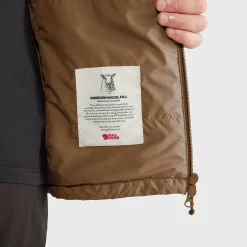 Et Grønnere Valg Varme Jakker<Fjällräven Mens Keb Wool Padded Jacket Brun (TIMBER BROWN/248)