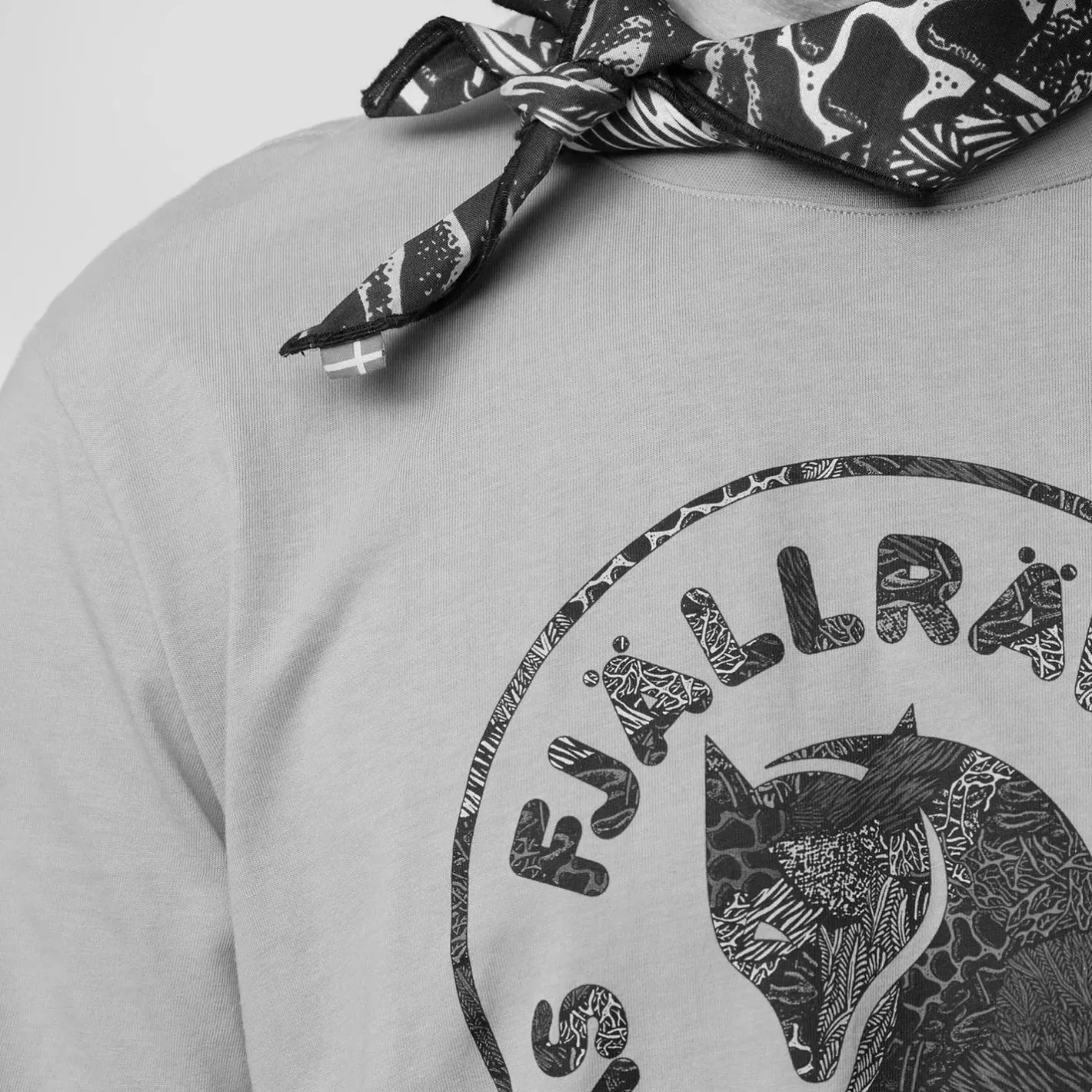 Fjällräven T-Shirts<Mens Kånken Art T-shirt Grå (BASALT/050)