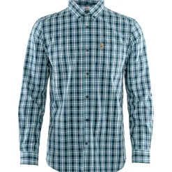 Fjällräven Skjorter<Mens Övik Shirt L/S Grå (DUSK/042)