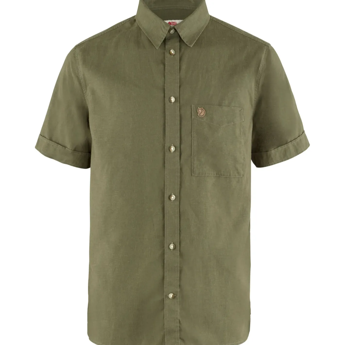 Et Grønnere Valg Skjorter<Fjällräven Mens Övik Travel Shirt S/S