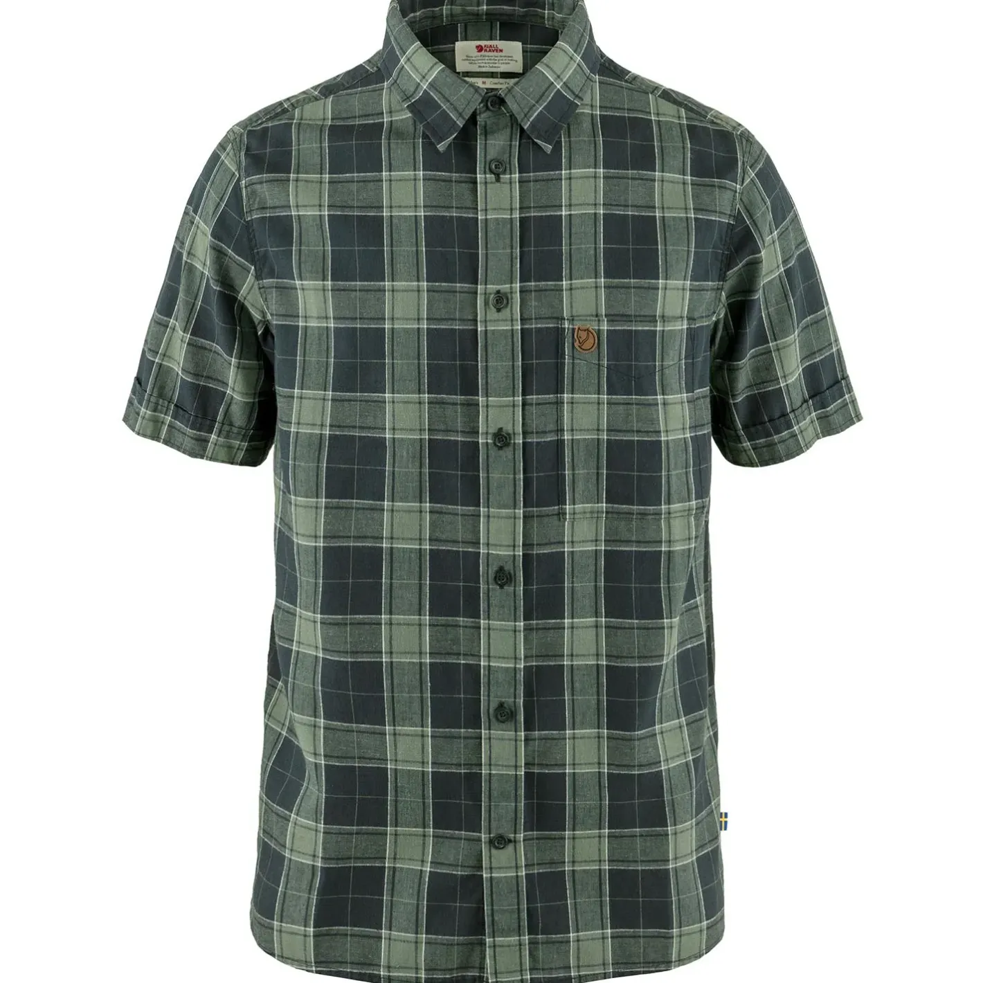 Et Grønnere Valg Skjorter<Fjällräven Mens Övik Travel Shirt S/S