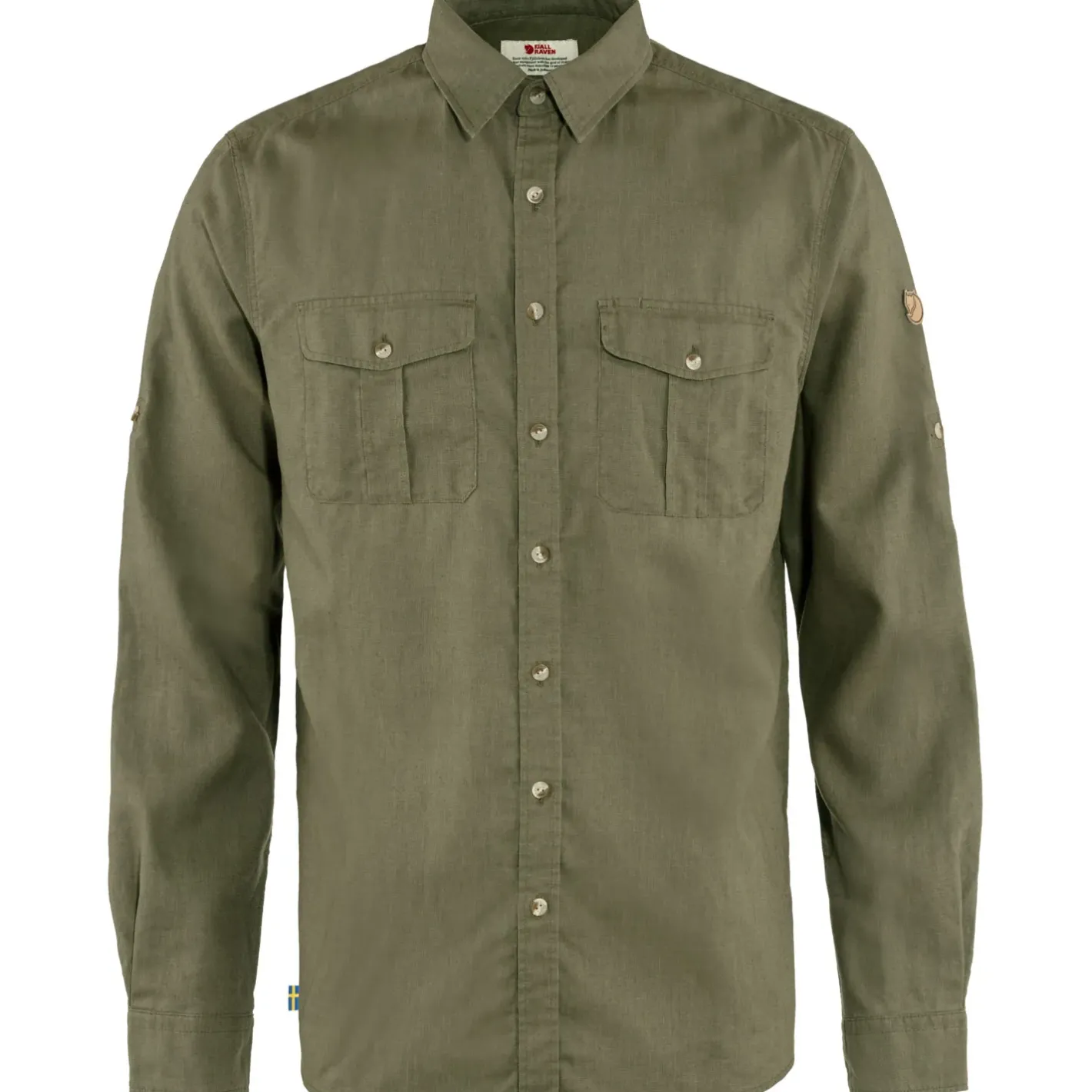 Et Grønnere Valg Skjorter<Fjällräven Mens Övik Travel Shirt L/S
