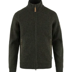 Fjällräven Fleece- Og Uldtrøjer<Mens Övik Zip Cardigan Knit