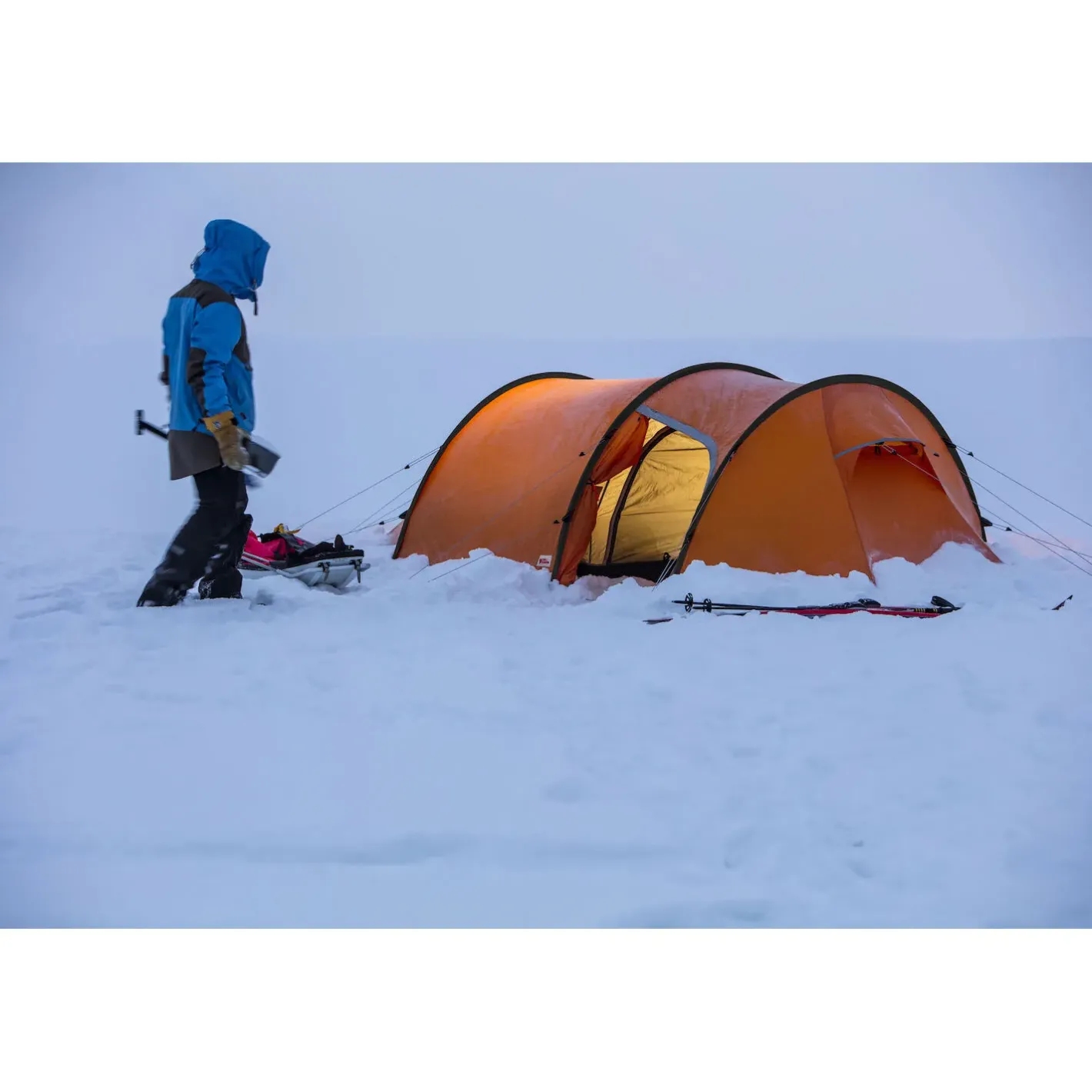 Fjällräven 3 Personers Telte<Polar Endurance 3 Orange (BURNT ORANGE/212)