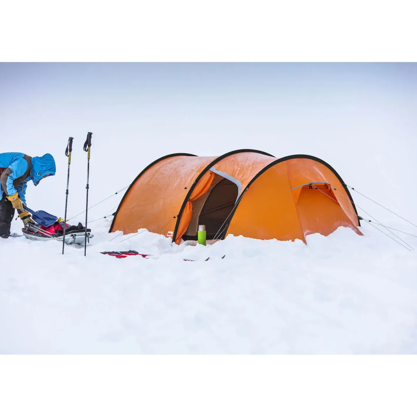Fjällräven 3 Personers Telte<Polar Endurance 3 Orange (BURNT ORANGE/212)