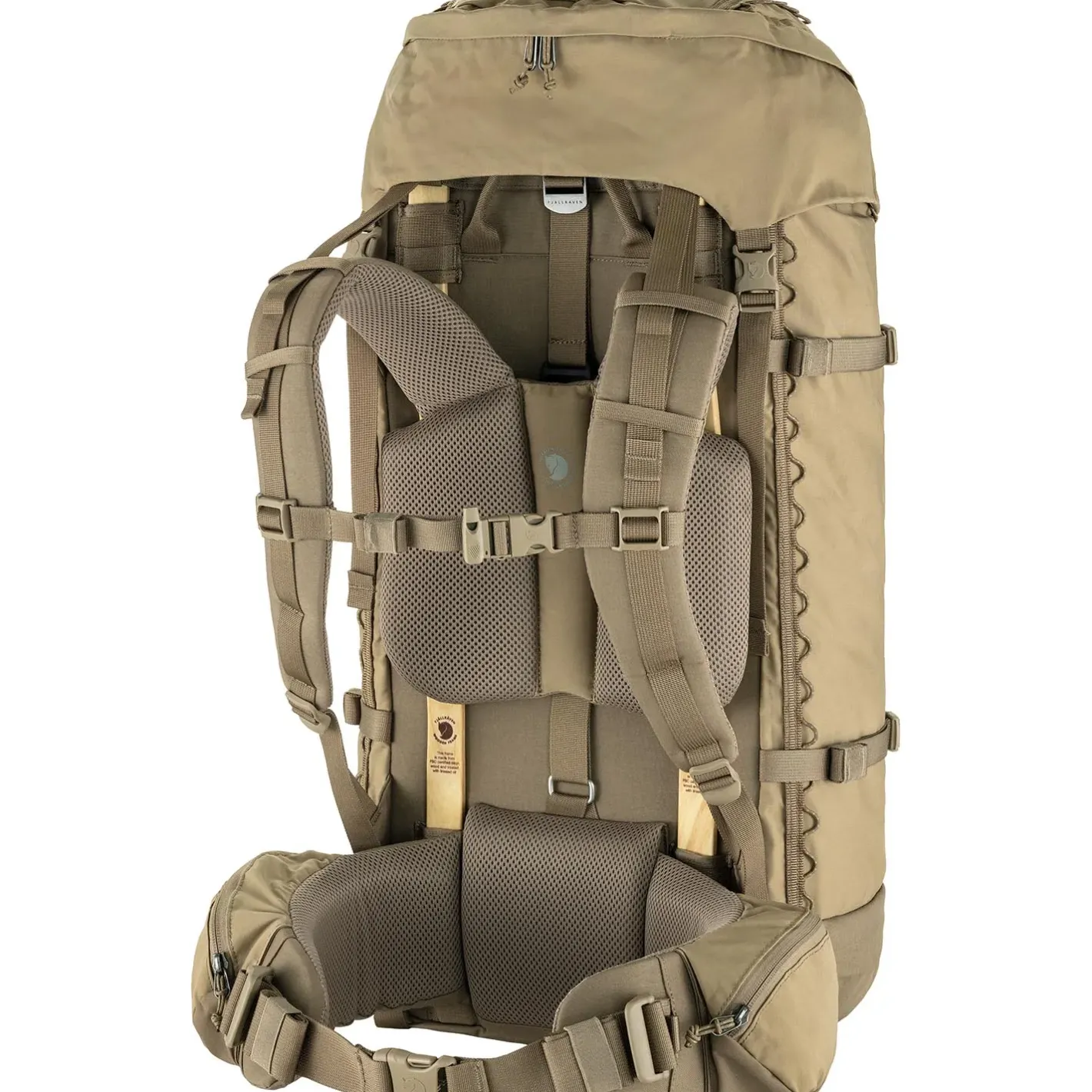 Et Grønnere Valg Vandrerygsække<Fjällräven Singi 48 Beige (CLAY/221)