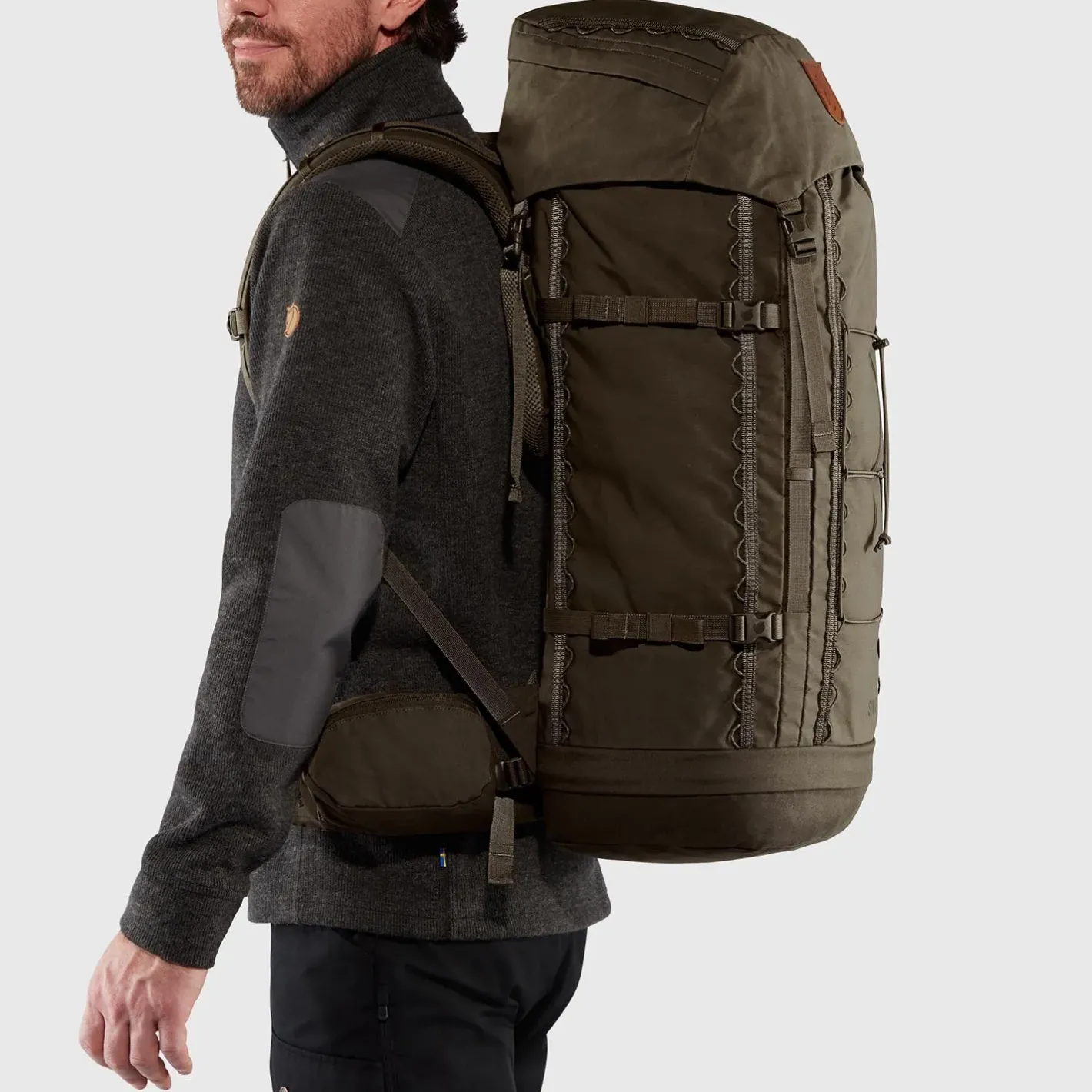Et Grønnere Valg Vandrerygsække<Fjällräven Singi 48 Beige (CLAY/221)