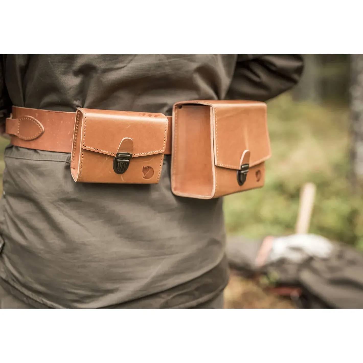 Et Grønnere Valg Tilbehør Til Rygsække<Fjällräven Singi Bino Bag Brun (LEATHER COGNAC/249)