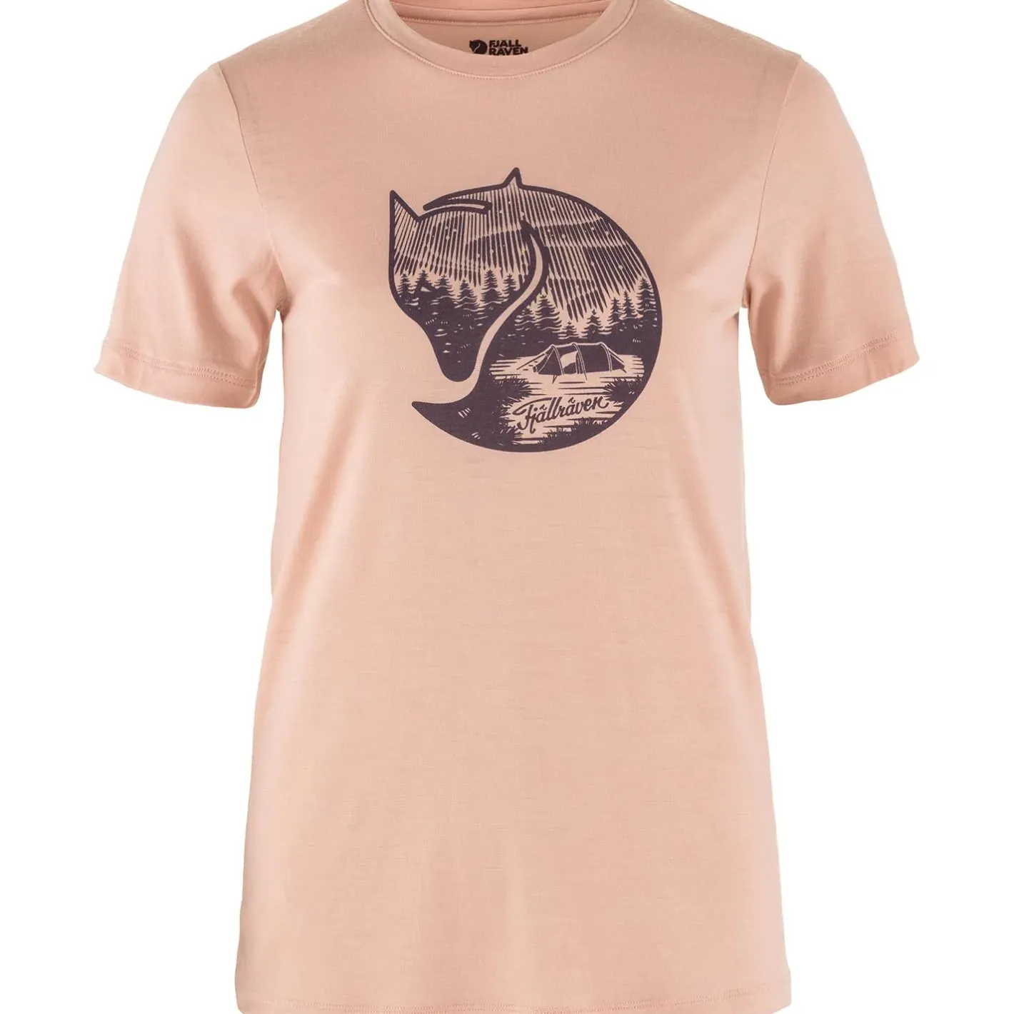 Et Grønnere Valg T-Shirts<Fjällräven Womens Abisko Wool Fox S/S