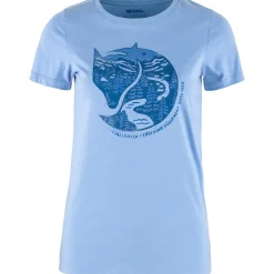 Et Grønnere Valg T-Shirts<Fjällräven Womens Arctic Fox Print T-shirt