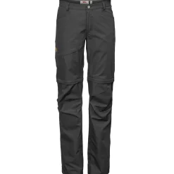 Fjällräven Zip-Off Bukser<Womens Daloa Shade Zip-Off Trousers Grå (DARK GREY/030)