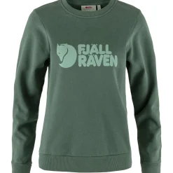 Et Grønnere Valg Sweaters Og Pullovers<Fjällräven Womens Fjällräven Logo Sweater
