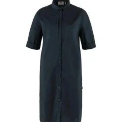 Fjällräven Kjoler<Womens High Coast Shade Dress Blå (DARK NAVY/555)
