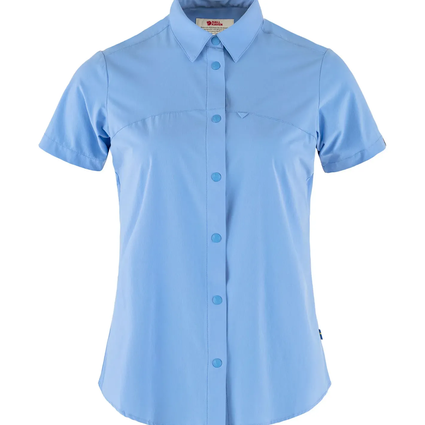 Et Grønnere Valg Skjorter<Fjällräven Womens High Coast Lite Shirt S/S Blå (ULTRAMARINE/537)
