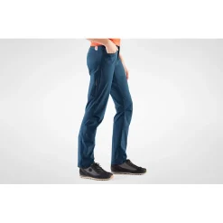 Et Grønnere Valg Bukser<Fjällräven Womens High Coast Lite Trousers Blå (NAVY/560)