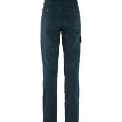 Et Grønnere Valg Bukser<Fjällräven Womens Karla Lite Trousers Blå (DARK NAVY/555)