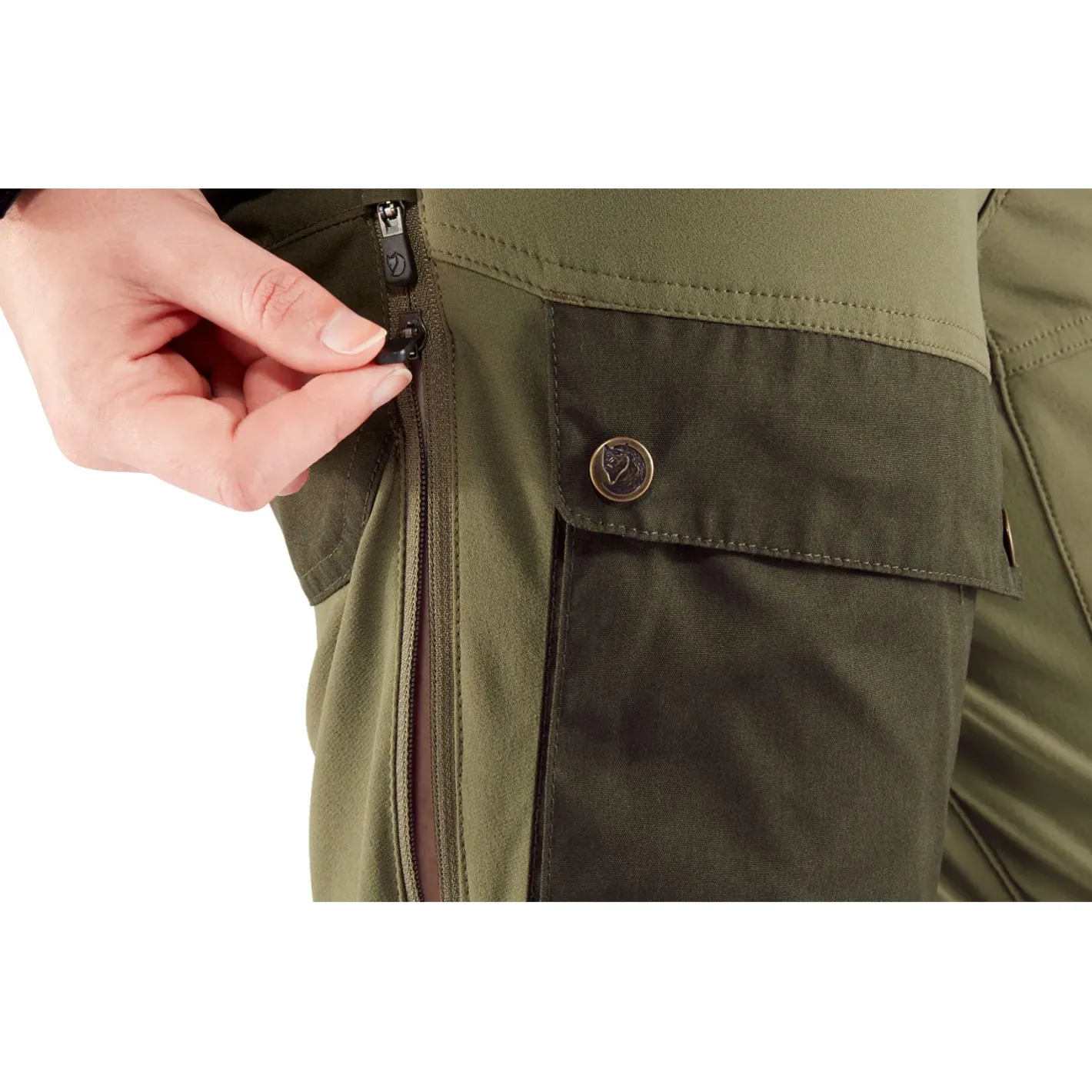 Et Grønnere Valg Bukser<Fjällräven Womens Keb Trousers Short