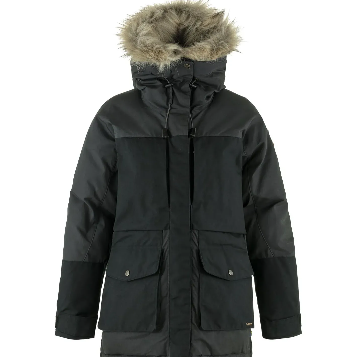 Fjällräven Varme Jakker<Womens Polar Expedition Parka Grå (IRON GREY-BLACK/048-550)
