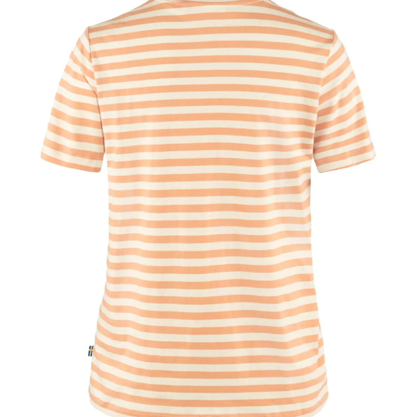 Et Grønnere Valg T-Shirts<Fjällräven Womens Striped T-shirt Lyserød (LANDSORT PINK-CHLK WHT/987-113)