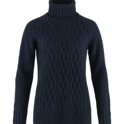 Et Grønnere Valg Sweaters Og Pullovers<Fjällräven Womens Övik Cable Knit Roller Neck