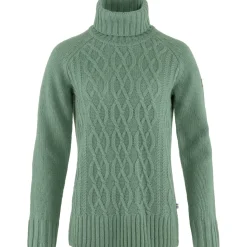 Et Grønnere Valg Sweaters Og Pullovers<Fjällräven Womens Övik Cable Knit Roller Neck