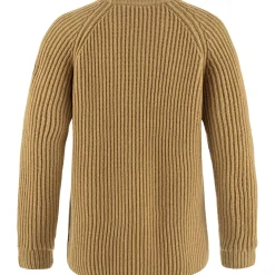 Fjällräven Sweaters Og Pullovers<Womens Övik Rib Sweater Brun (BUCKWHEAT BROWN/232)