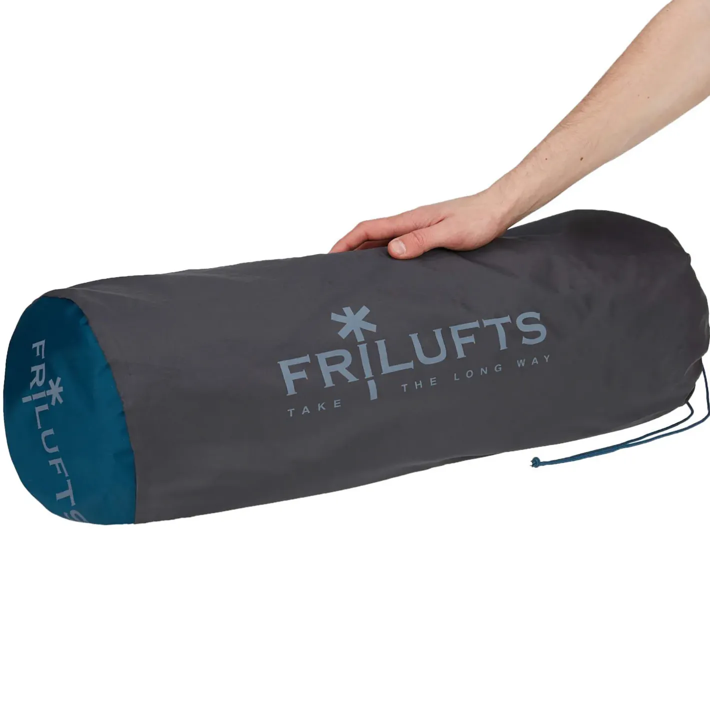 Frilufts Oppustelige Liggeunderlag<Calbha 5.0 Double Blå (MORROCAN BLUE)