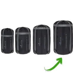 Frilufts Tilbehør Til Soveposer<Compression Bag Sort (BLACK)