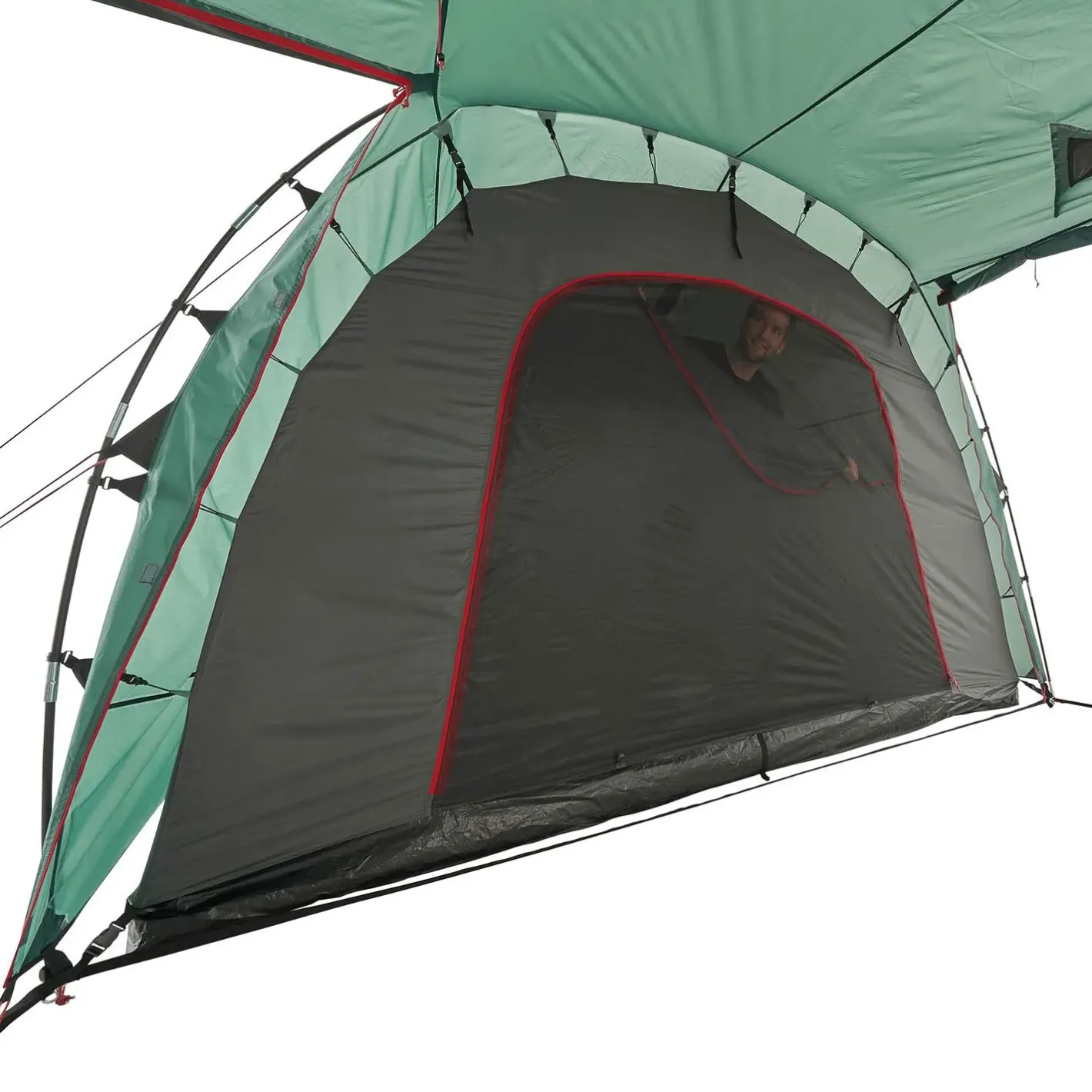 Frilufts 4+ Personers Telte<Grassholm 4 Grøn (SILVER PINE/BLACK)